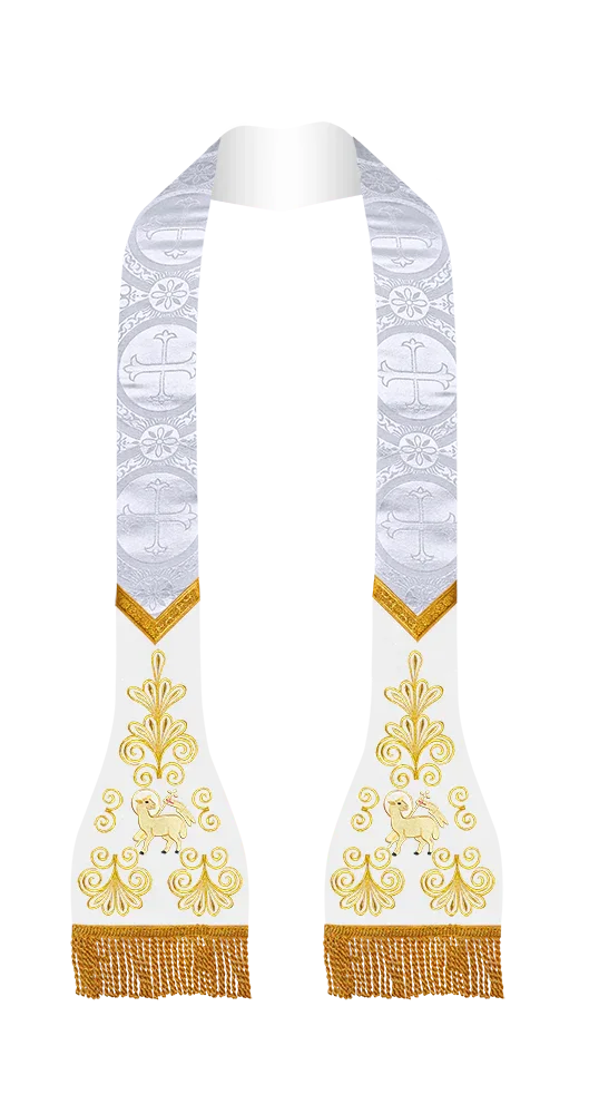 Damask / Agnus Dei / White