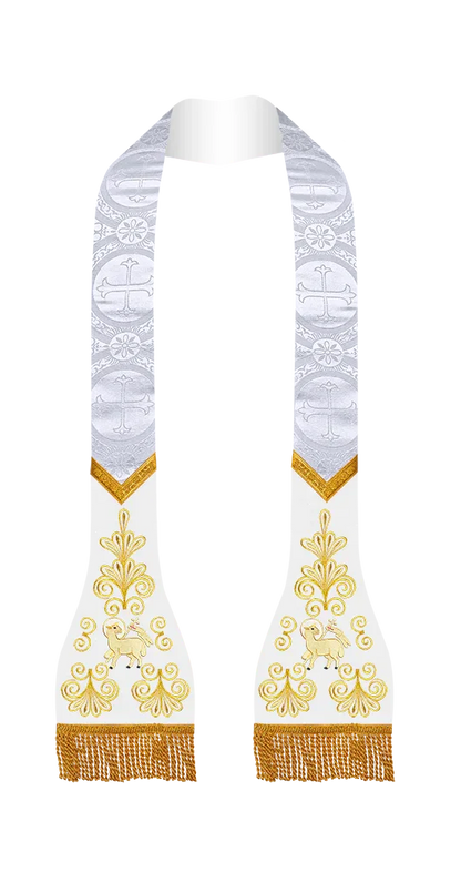 Damask / Agnus Dei / White
