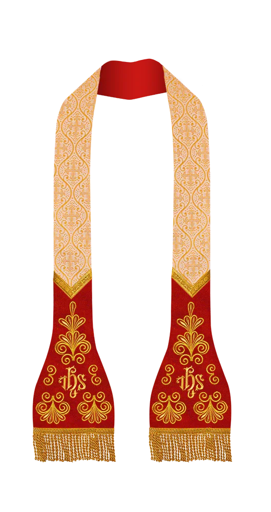 Roman Stole with Liturgical motif
