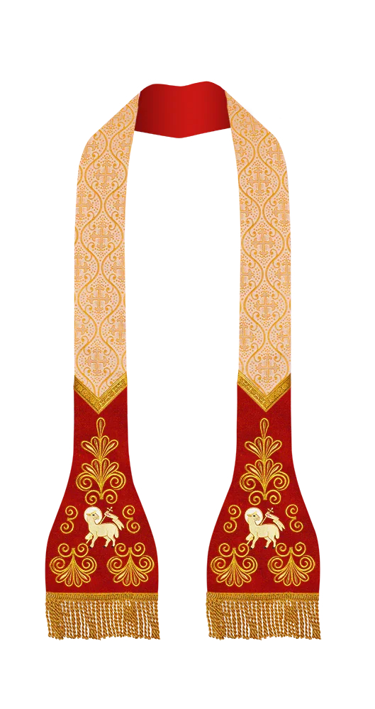 Roman Stole with Liturgical motif