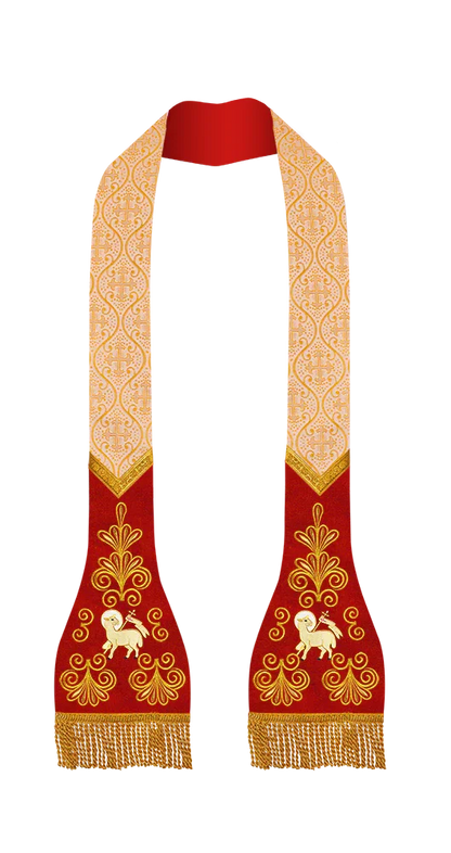 Roman Stole with Liturgical motif