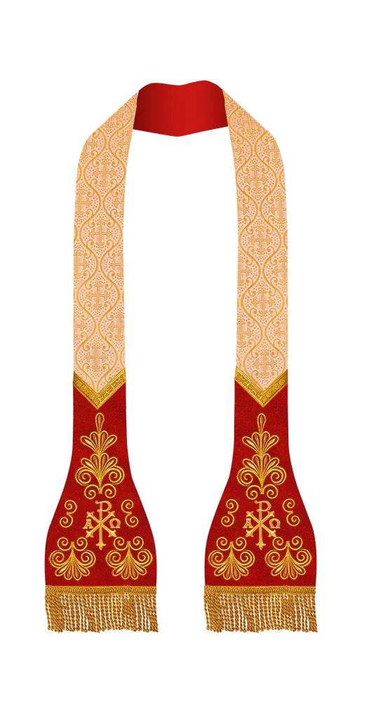 Roman Stole with Liturgical motif