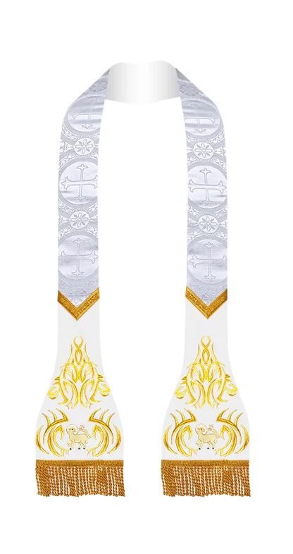 Damask / Agnus Dei / White
