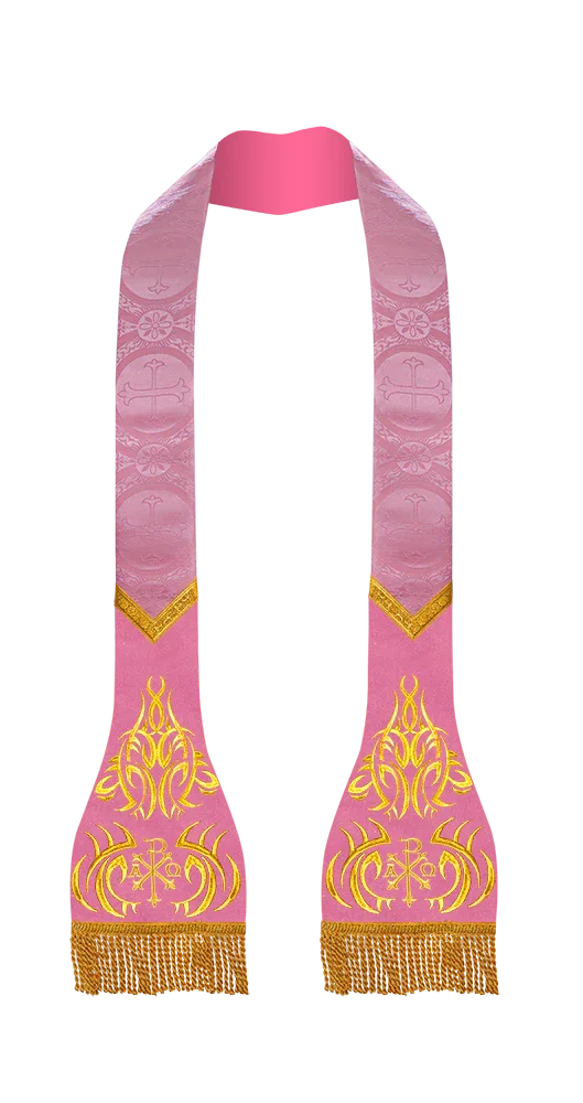 Roman Stole with Spiritual motif