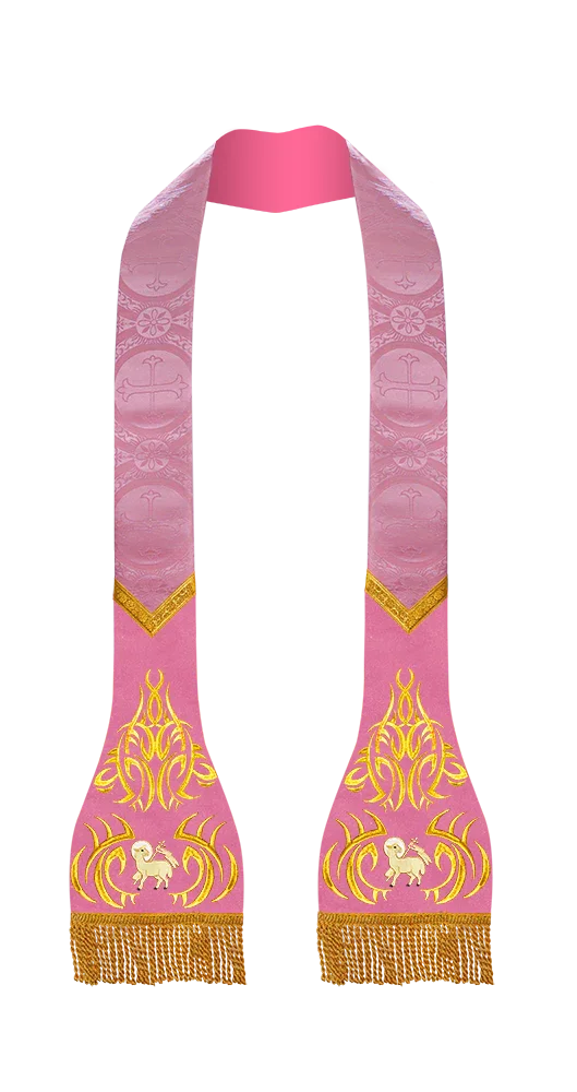 Roman Stole with Spiritual motif