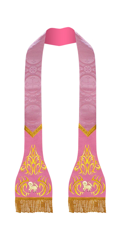 Roman Stole with Spiritual motif