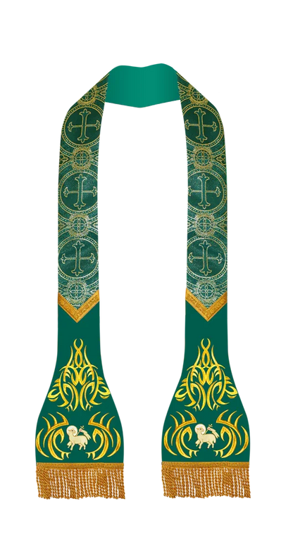 Roman Stole with Spiritual motif
