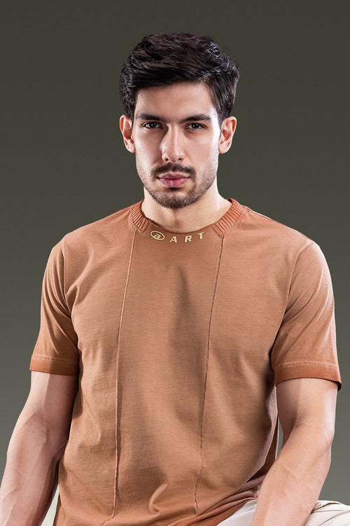 Rosewood Mist - Retro Oversize T-shirt