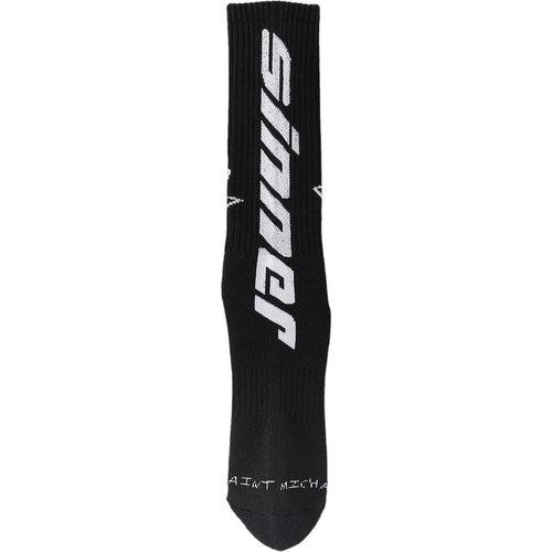 Saint Michael Devil Socks Black