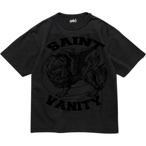 Saint Vanity Monochrome Griffin T-Shirt Black