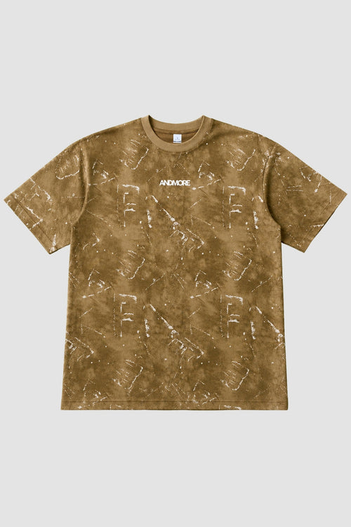 Sand Stone - Aop Core Oversize T-shirt