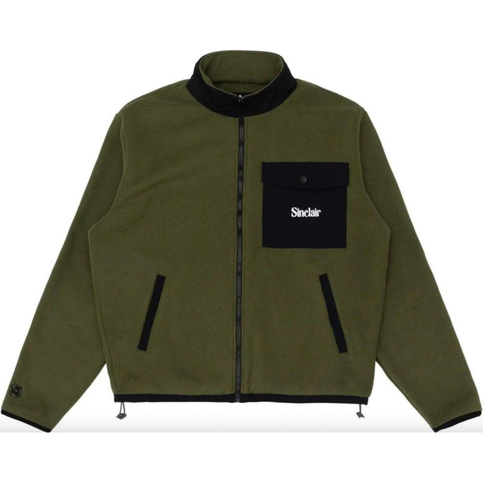 Sinclair Cargo Pocket Fleece Olive