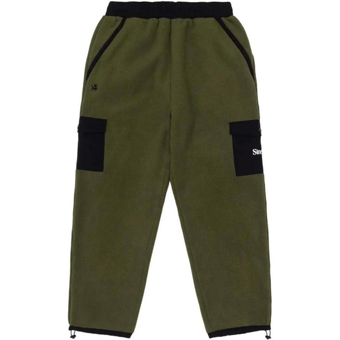 Sinclair Cargo Pocket Fleece Pants Olive