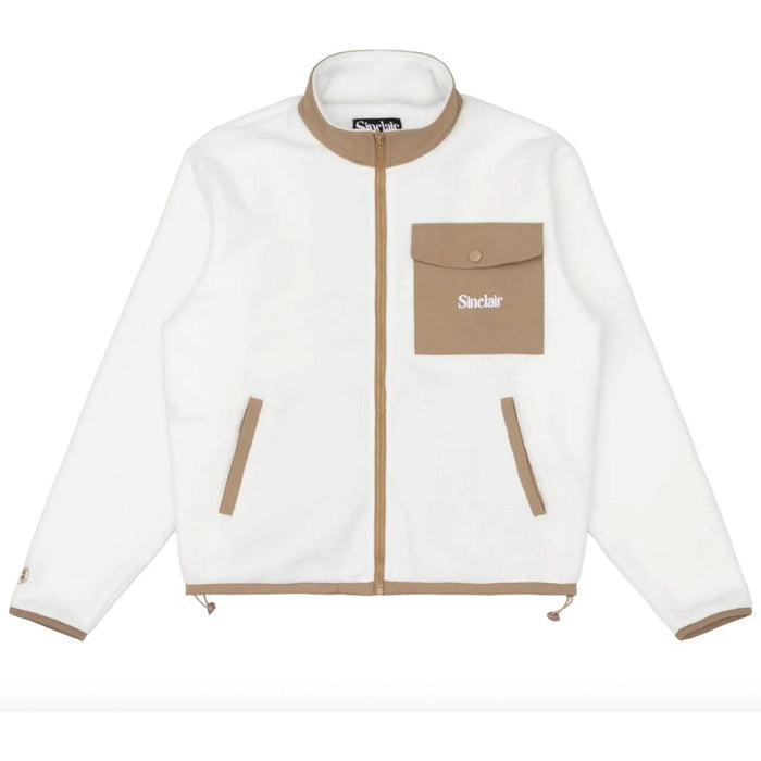Sinclair Cargo Pocket Fleece Off-White