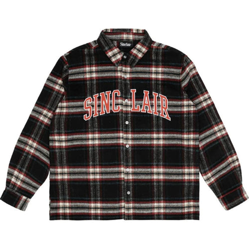 Sinclair Tackle Twill Flannel Black