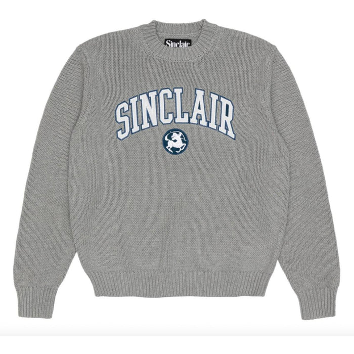 Sinclair Tackle Twill Sweater Grey
