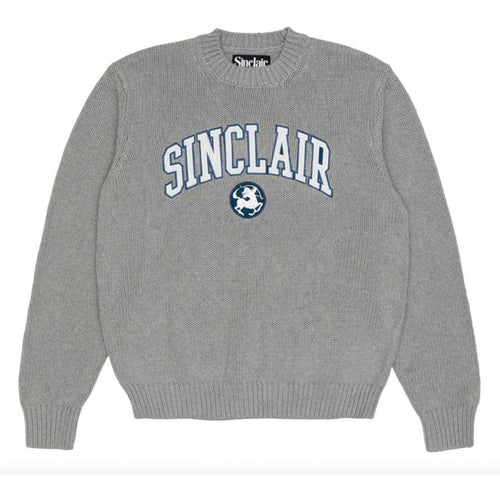 Sinclair Tackle Twill Sweater Grey