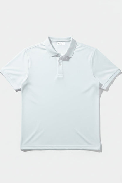 Sky Blue - 2 Button Stitchless Polo