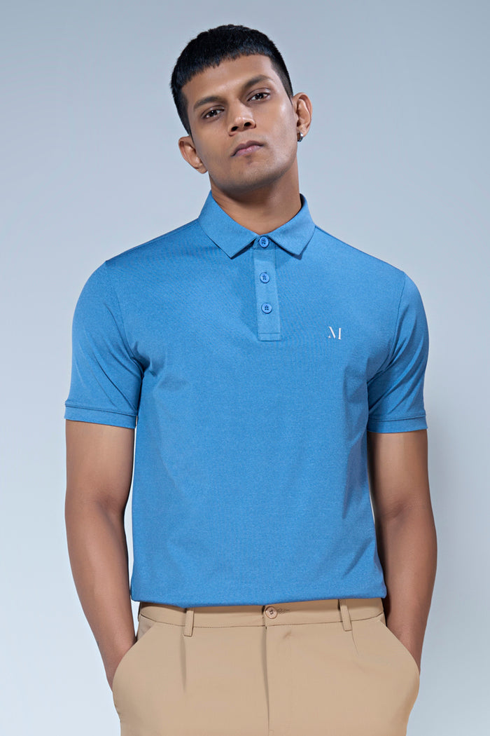 Sky Blue 365 Days Aircool Polo