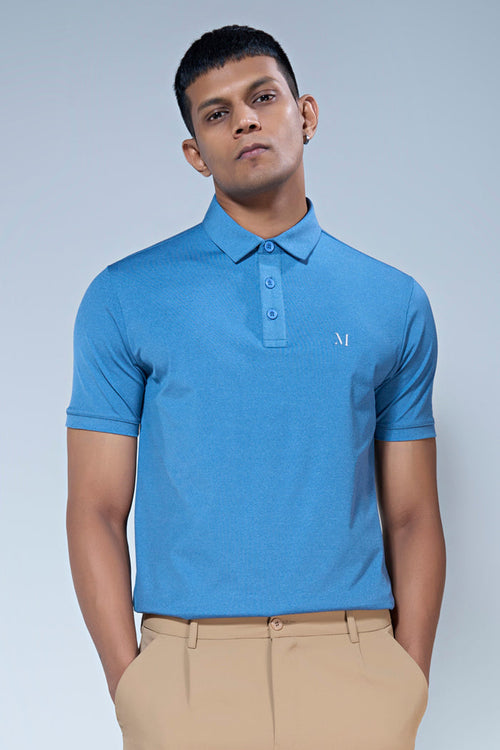 Sky Blue 365 Days Aircool Polo