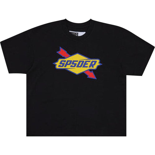 Sp5der The Spot Tee Black