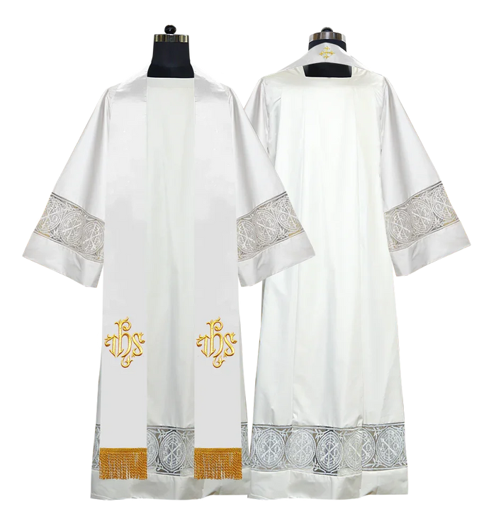 Bottom Motif / IHS / White