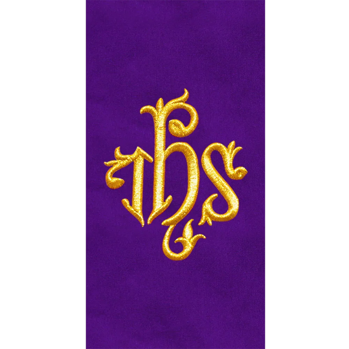 Spiritual motif embroidered Stole