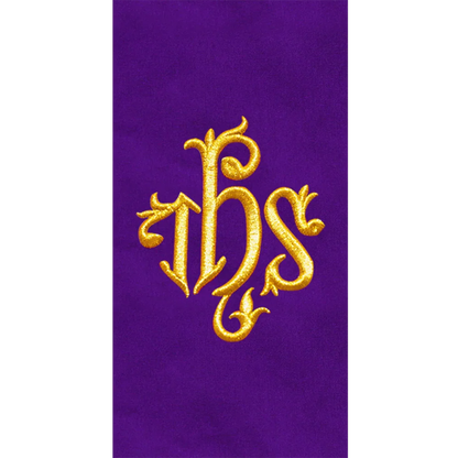Spiritual motif embroidered Stole