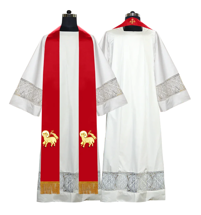 Bottom Motif / Agnus Dei / Red