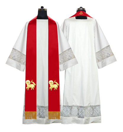 Bottom Motif / Agnus Dei / Red