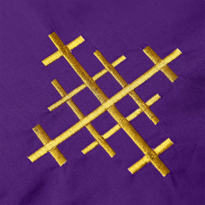 Spiritual motif embroidered Stole