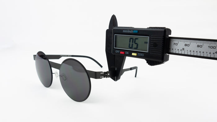 The No. 2, Sunglasses #2.1, Round, black, Sunglasses,