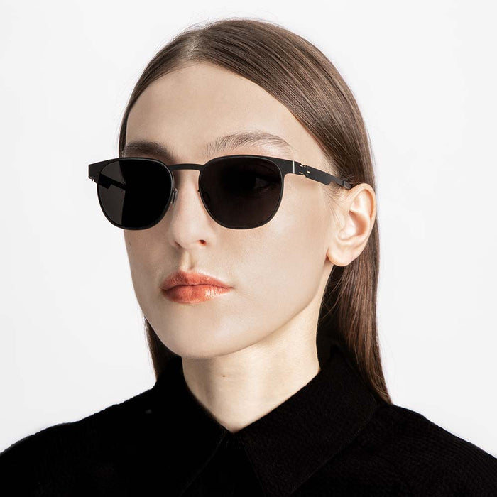 The No. 2, Sunglasses #2.3, Square, black, Sunglasses,