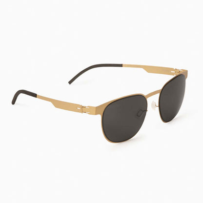 The No. 2, Sunglasses #2.3, Square, gold, Sunglasses,