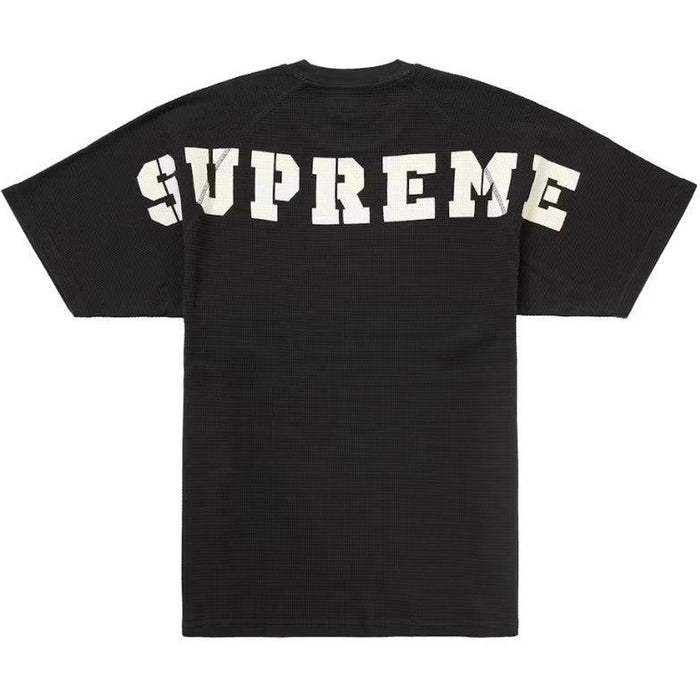 Supreme Stencil Thermal S/S Top Black