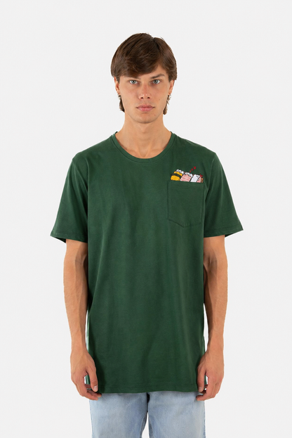T-Shirt regular DSE 1015 verde SS26