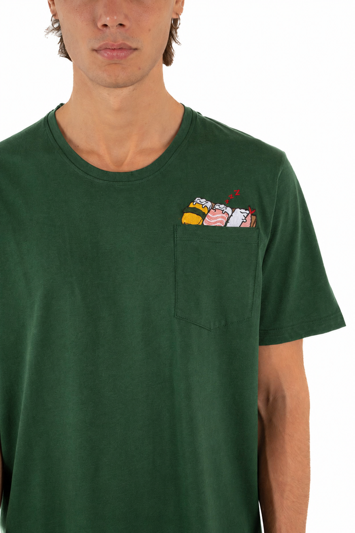 T-Shirt regular DSE 1015 verde SS26