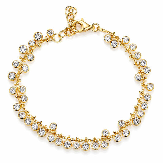 CZ Charm Bracelet (3.3mm)