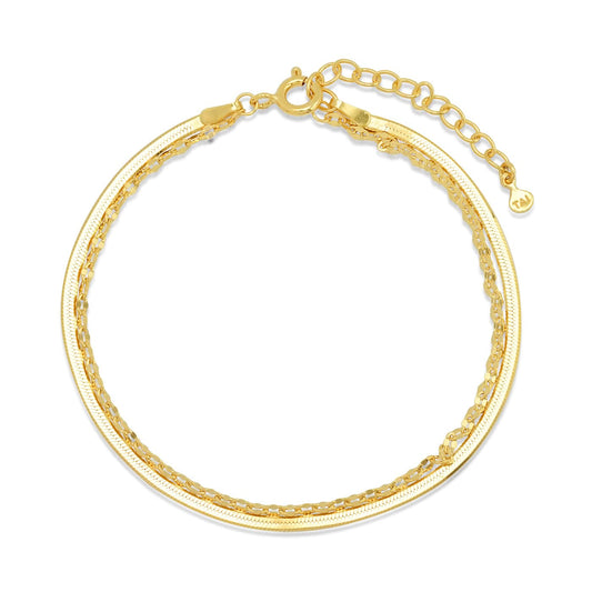 Double Chain Bracelet
