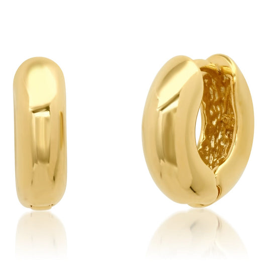 Chunky Gold Vermeil Huggie