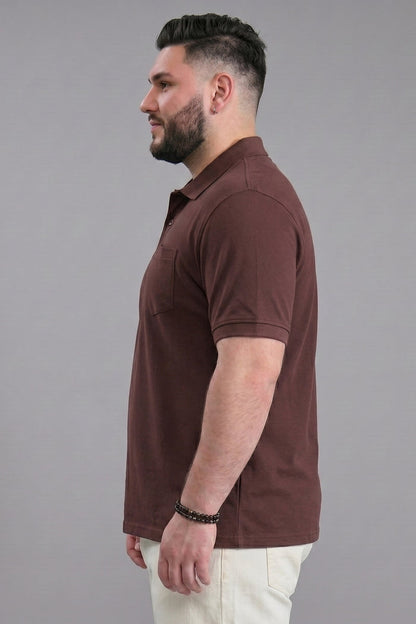 Teak - Zyric Pocket Polo Plus Size