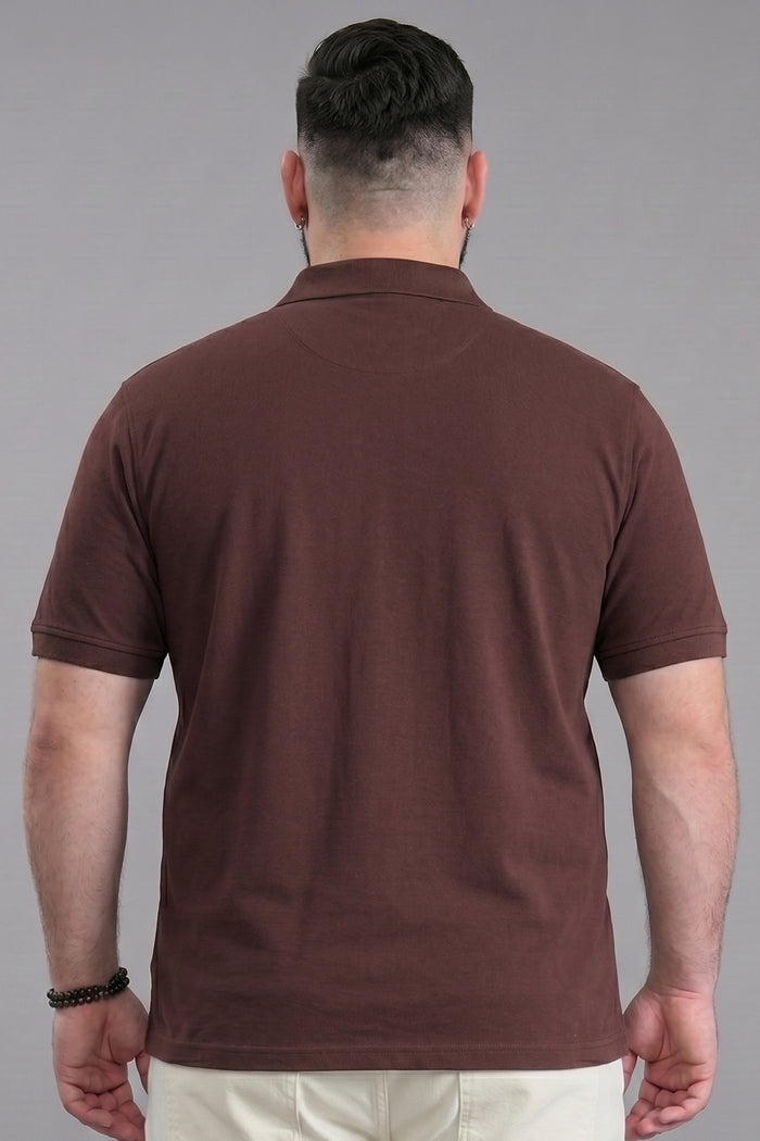Teak - Zyric Pocket Polo Plus Size