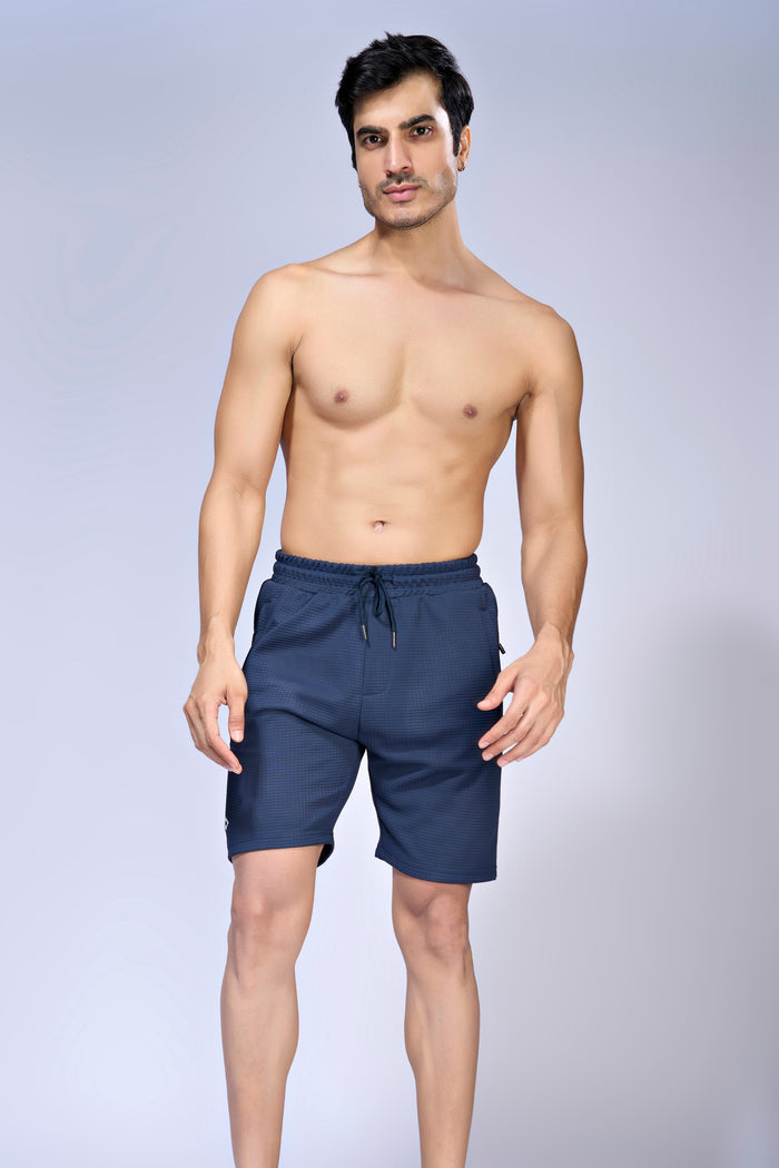 Teal Navy - Parallel Shorts