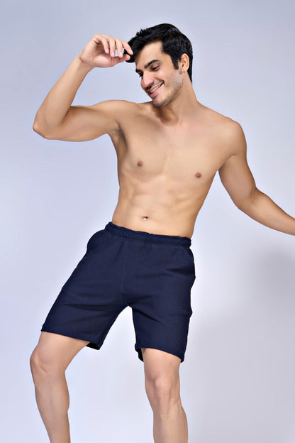 Teal Navy - Shorts Shorts Maxzone Clothing