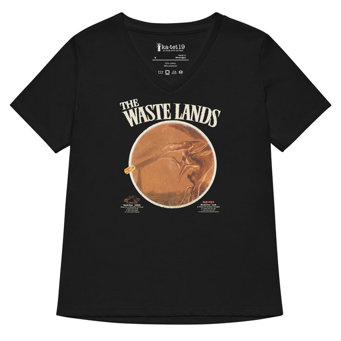 The Waste Lands Women’s relaxed v-neck t-shirt