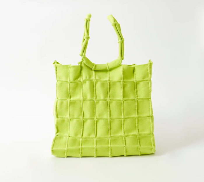 Mate Mono, Tile Bag, Black, Tote Bags,