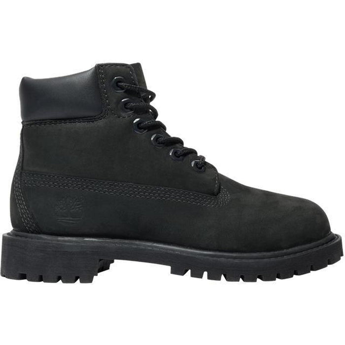 Timberland 6" Premium Boot Black Nubuck (PS)