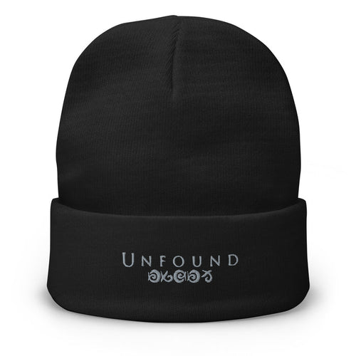 Unfound Embroidered Beanie