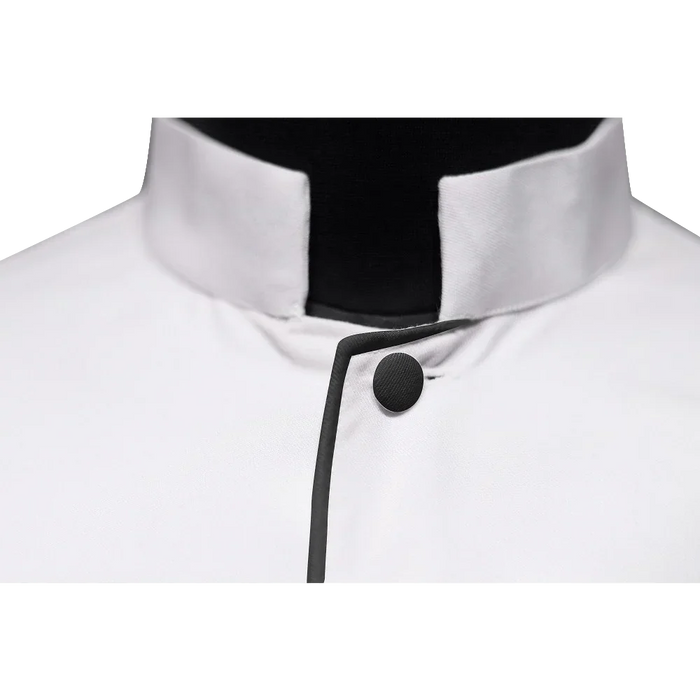White Clergy Vest with trims