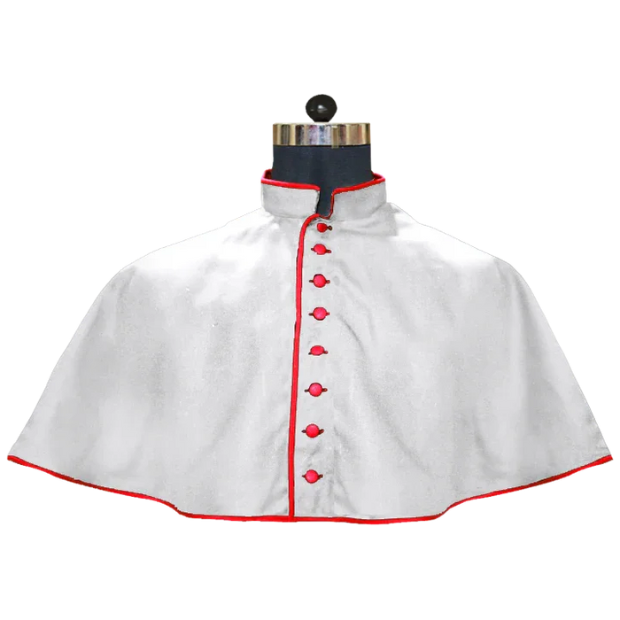 White Mozzetta with Trims